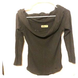 Hollister size Medium so cute army green top